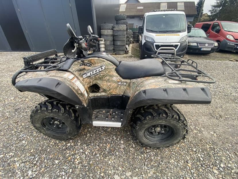Częśći yamaha grizzly 550/700 wahacz plastiki piasta zwrotnica fotel