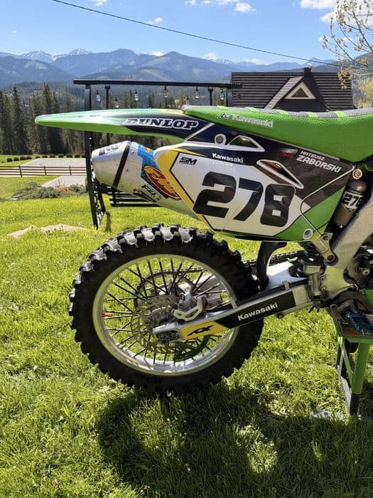 Kawasaki KX450F - doposażony, gotowy na sezonu