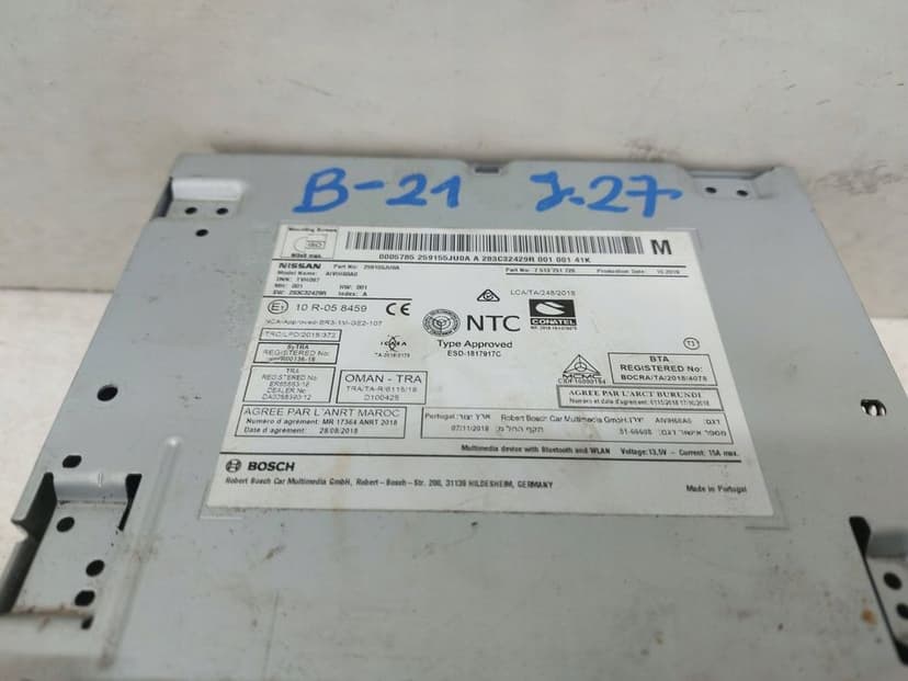 Nissan Navara D23 Navi nawigacja radio CD