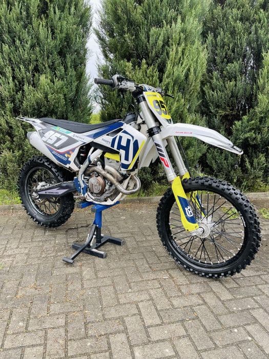 Husqvarna FC 350 2016 PO REMONCIE FAKTURY Korba, Tłok sel A, Amortyzator WP AER / TRANSPORT
