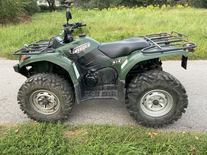 Silnik engine motor wariator sprzęgło kolektor wydech grizzly 450