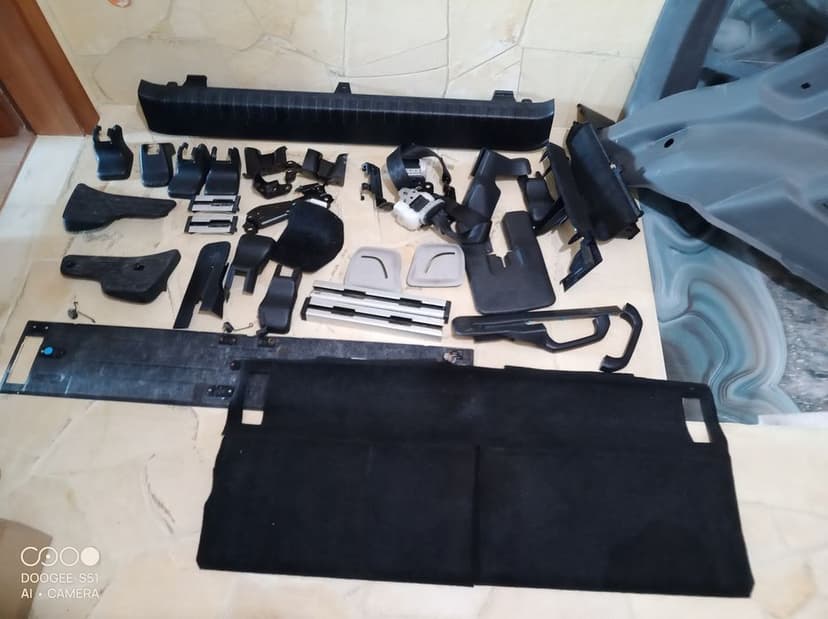 III rząd foteli Toyota Land Cruiser J150,  3 rząd, kanapa