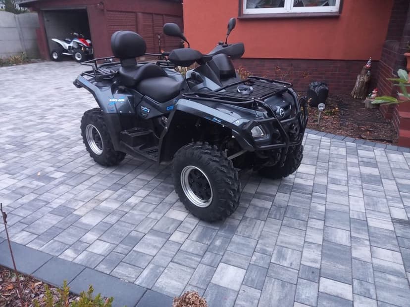 Quad Can-am outlander 800 zarejestrowany 4x4 homologacja