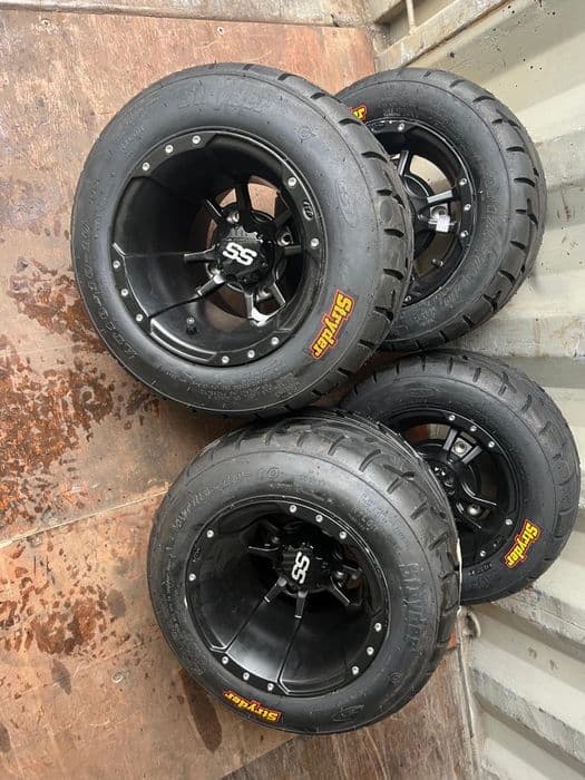 Komplet kol felgi opony cst stryder ITP SSA 10 cali  Yamaha raptor yfz