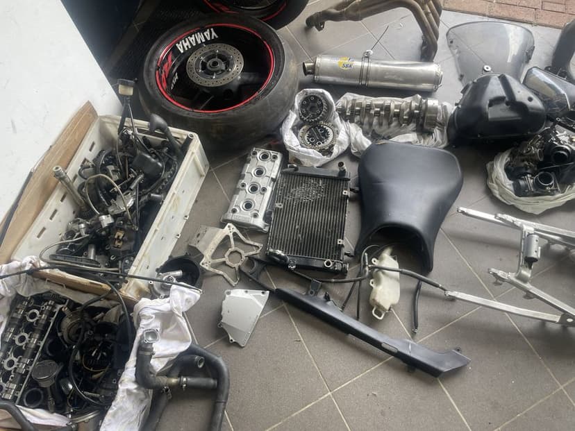 Yamaha YZF-R6 rj95 rj03 rj05 na cześci