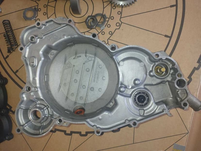 KTM SX 250 części polkarter membrana dekiel osłona