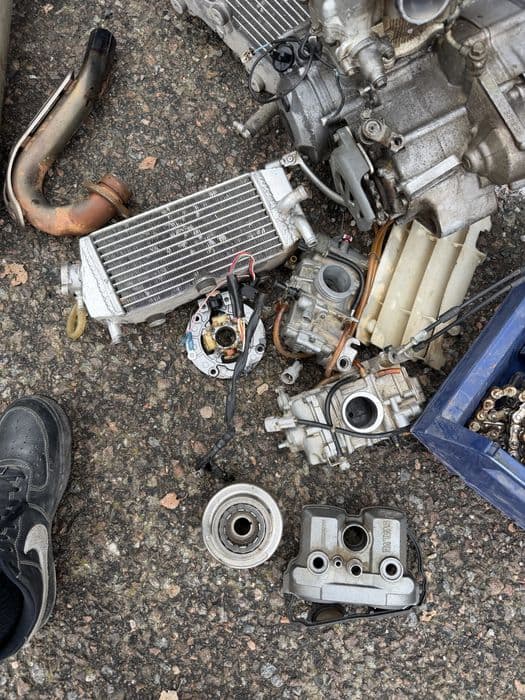 Yamaha wr250 sprowadzone z szwecji