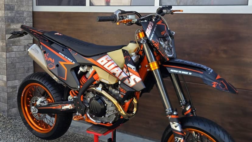 KTM EXC 450 six days supermoto sm super moto husqvarna husaberg 500