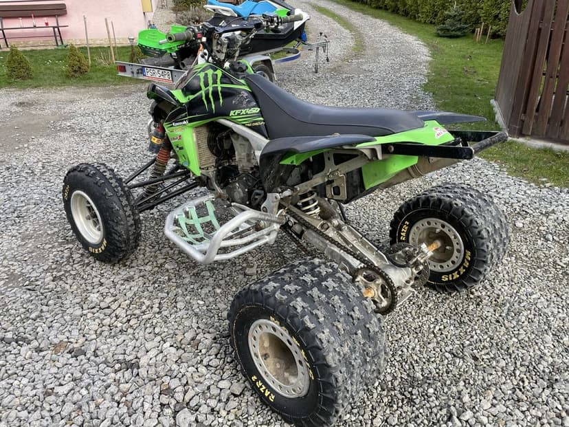 Quad  kawasaki kfx 450 zawieszenie elki przedłużony poszerzony bieg wsteczny !
