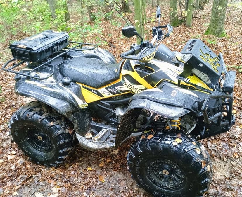 Niezawodny Can Am Renegade 800R wersja XC dowóz.