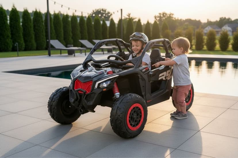 Auto Na Akumulator Maverick CAN-AM Turbo RS STRONG Pompowane Koła