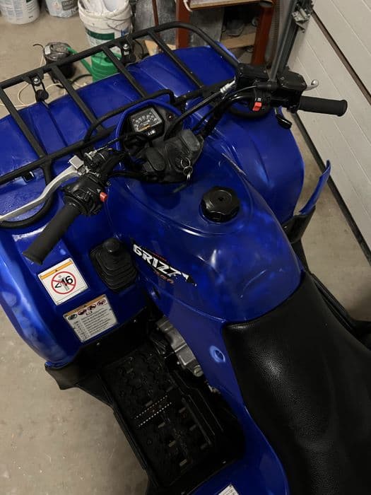 Quad przeprawowy yamaha grizzly 350