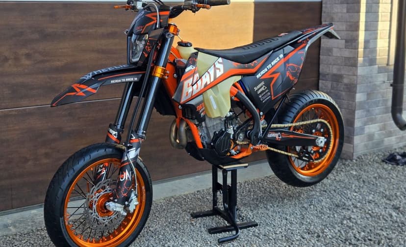 KTM EXC 450 six days supermoto sm super moto husqvarna husaberg 500