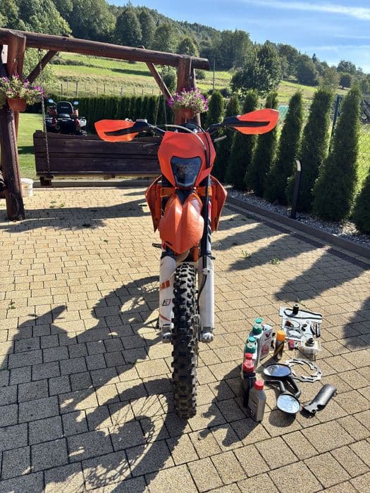 Ktm excf 250 factory edytion ostatni gaznik