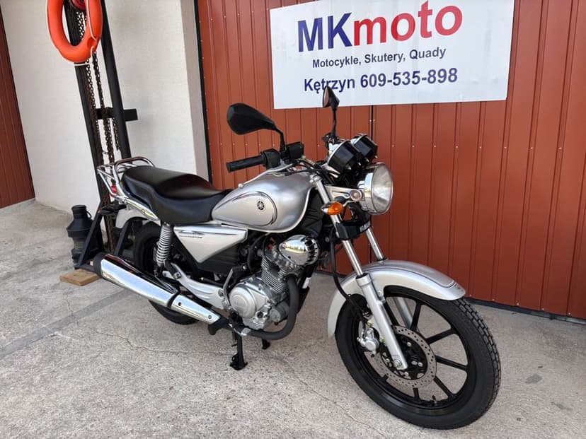 Yamaha YBR125 Custom  KatA1 B Tylko 13.000km - potwierdzony. Niemcy Transport Raty YBR CBF
