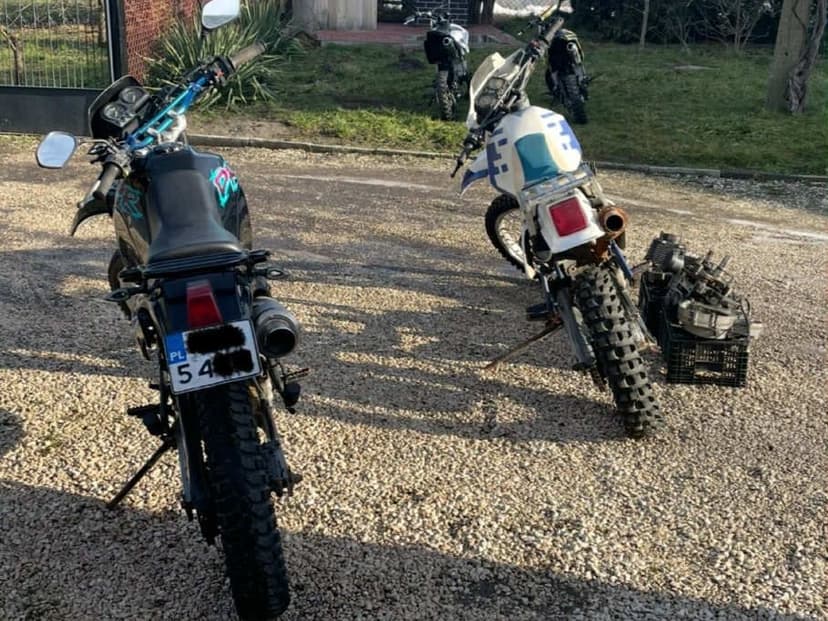 Suzuki Dr650 wersja z rozrusznikiem