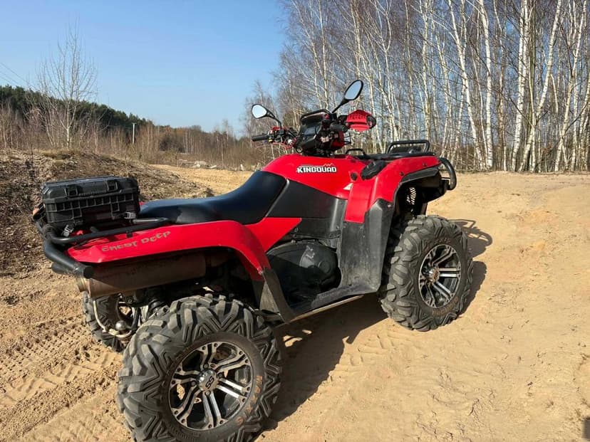 Suzuki kingquad 750, 2010r