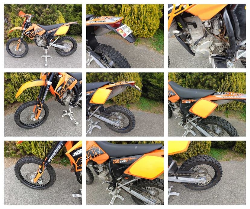 KTM EXC-F 250, 2007 r. DOKUMENTY, transport, raty na oświadczenie!
