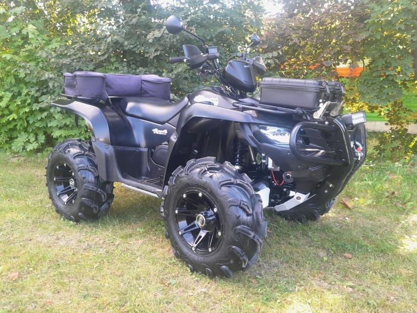 Suzuki kingquad eps 750 black mat salon 1100km rejestracja doposażony