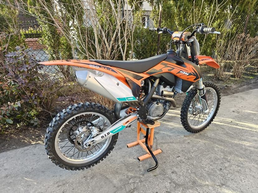 KTM SXF 250 rok 2013 4t na wtrysku Rozrusznik