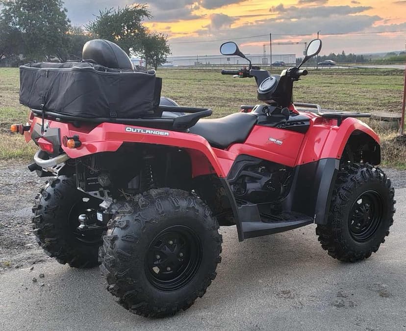 Can Am Outlander 400 4x4 homologacja
