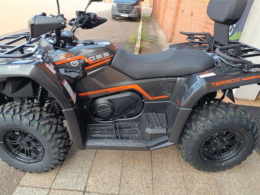 Wielki QUAD CF MOTO GOES TERROX 500 Homologacja 4X4 HAK WyciągarkaRATY