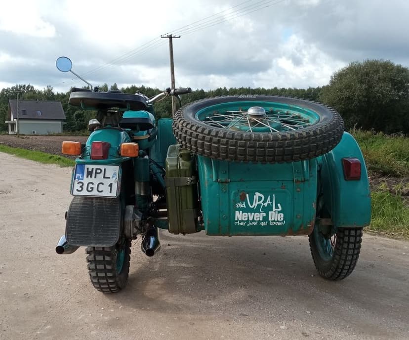 Ural M63 z koszem - zamienię Ural M62