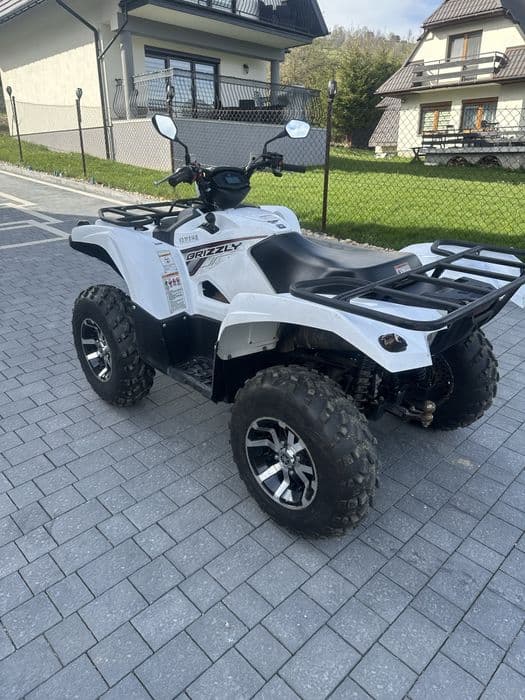 Yamaha Grizzly 700 z 2017 super stan +pług i kufer, faktura Vat