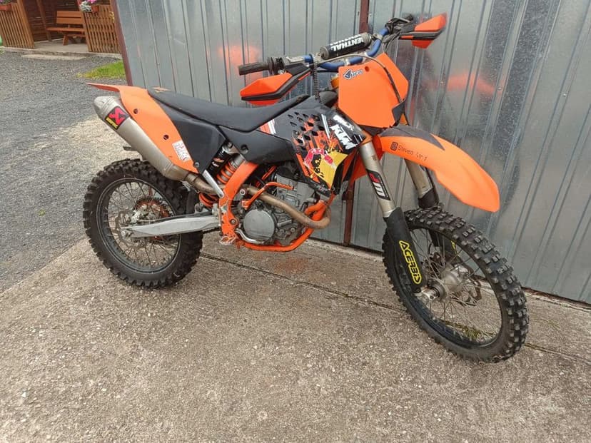 KTM SXF 250 uszkodzony