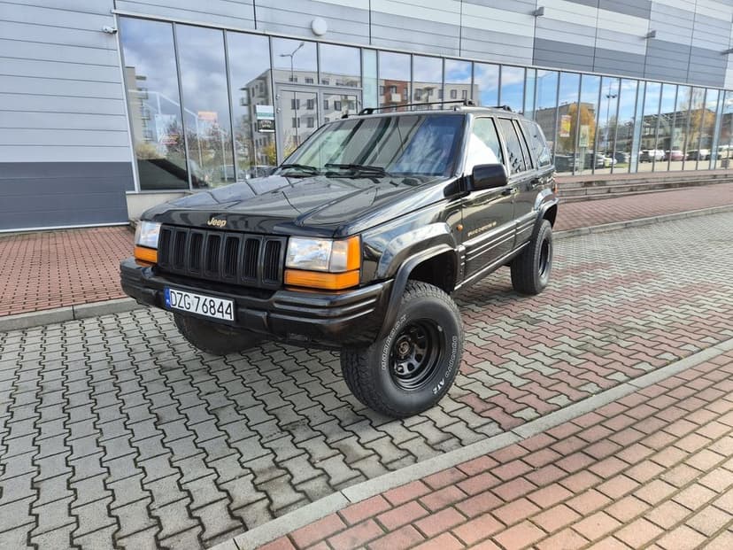 Jepp grand cherokee Zj/Zg limited 5.2 V8 off-road 4x4, lift 3" hak, LP