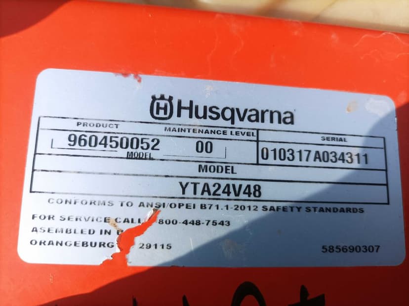 Husqvarna yth24v48