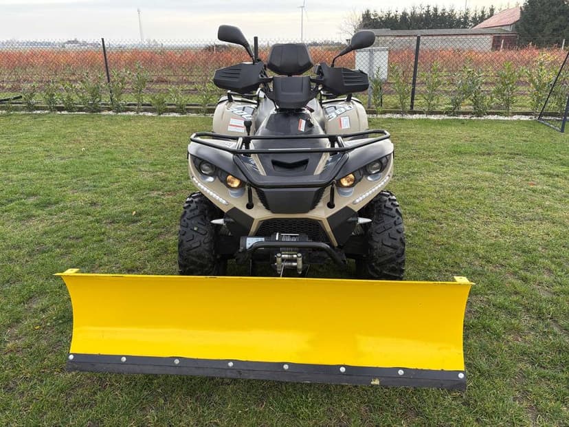 Quad Linhai 300 4x4 z pługiem do śniegu salon PL ciągnik rolniczy