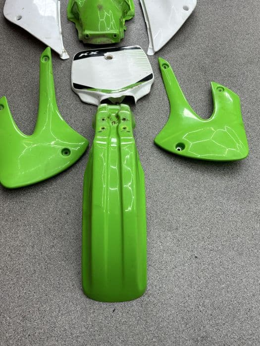 Plastik Plastiki Komplet Plastików KAWASAKI KX85 R 01-13