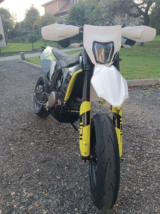 Husqvarna 701 SM sportowy wydech arrow zamiana