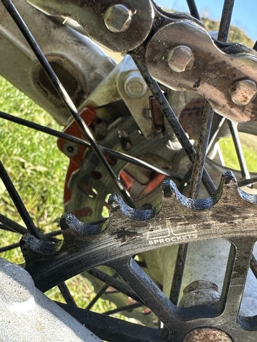 Ktm exc 300 six days sardinia