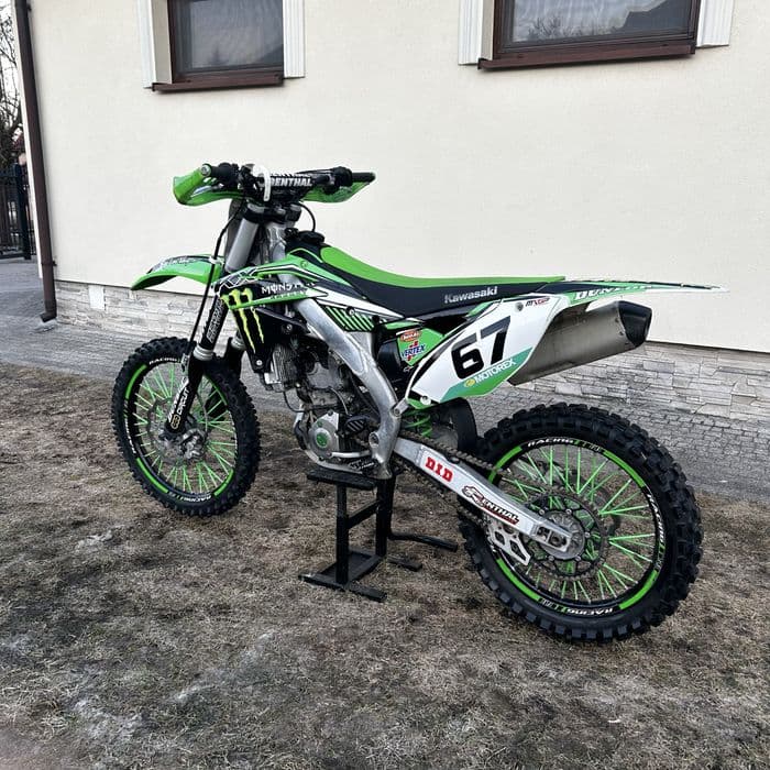 kawasaki kxf 250  2015R WTRYSK Podwójny Renthal Showa Zadbany