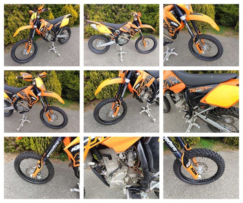 KTM EXC-F 250, 2007 r. DOKUMENTY, transport, raty na oświadczenie!