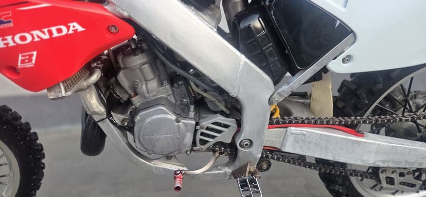 Honda Cr 125 rok 2001 Super Stan tłok selekcja B Okleina Blackbird Dep Pipes V-force