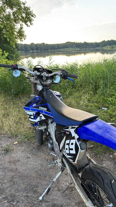 Yamaha WR 450F 2007 – po dużym serwisie, 480cc, supermoto