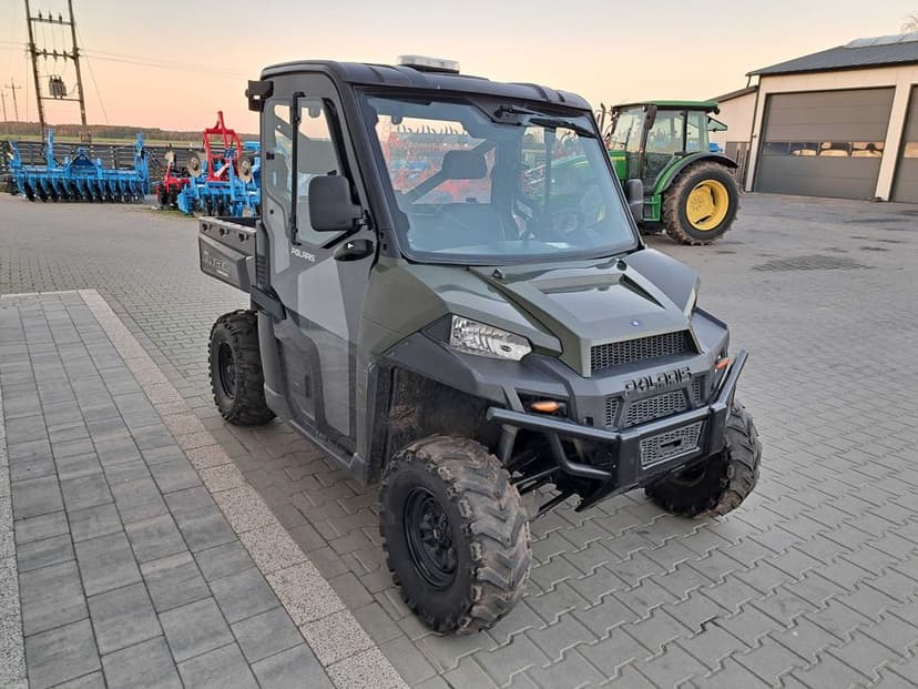 Polaris Ranger 1000 diesel + pług do  śniegu ciągnik rolniczy