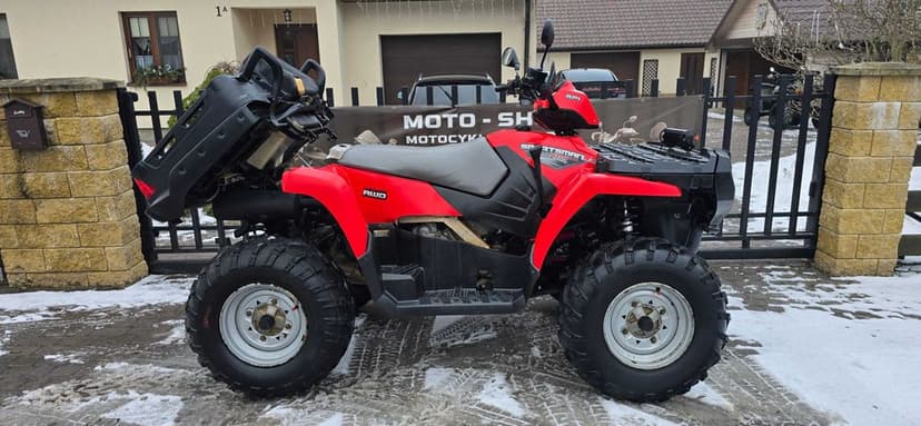 Quad Polaris Sportsman 500 LONG 4x4! 2007r!Homologacja L7e 15Kw!Kiper!