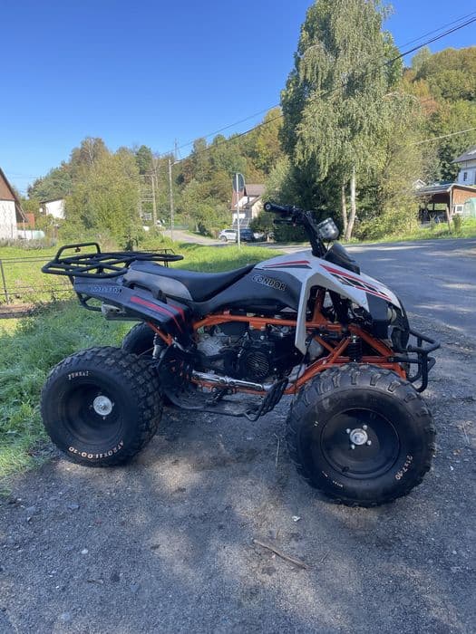 Quad 250 cc Varia automat 1+R super stan duża rama