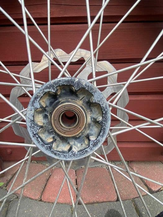 kompletne os 20 mm tarcza kolo 21 przod przednie honda crf 250 / 450