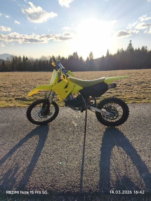 Suzuki RM 85 po remącie silnika i zawieszenia