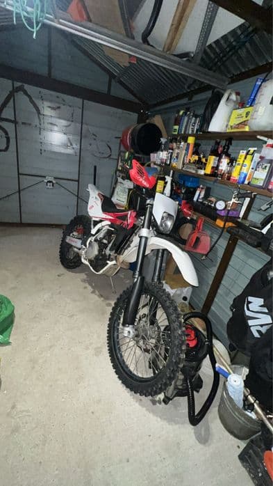 Husqvarna te450 na wtrysku
