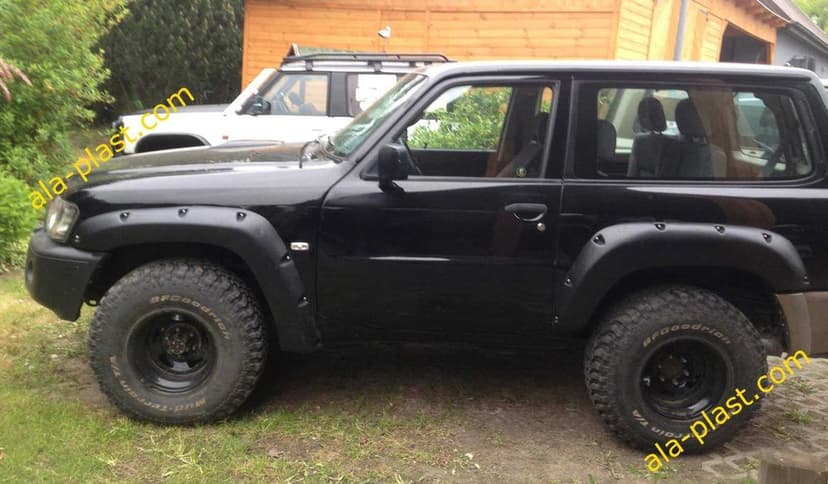 Nissan Patrol GU4 Y61 - 3 drzwi - poszerzenia nadkoli - błotników