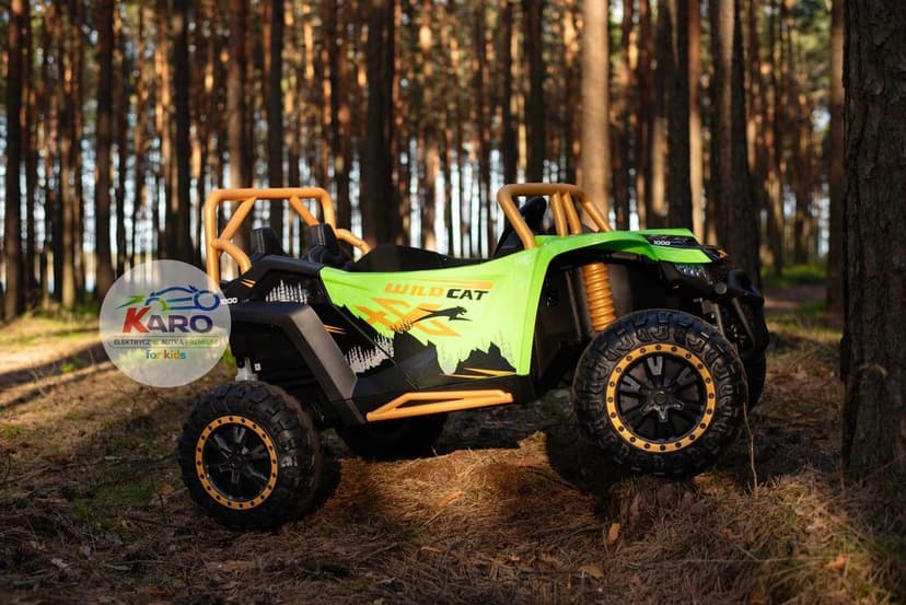 Pojazd na akumulator Buggy Arctic Cat WILDCAT XX 24V14AH Zielony