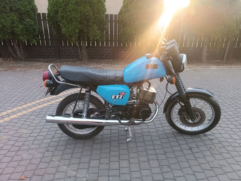 MZ Etz 125 zamiana zamienię motocykl quad cross prl auto bus