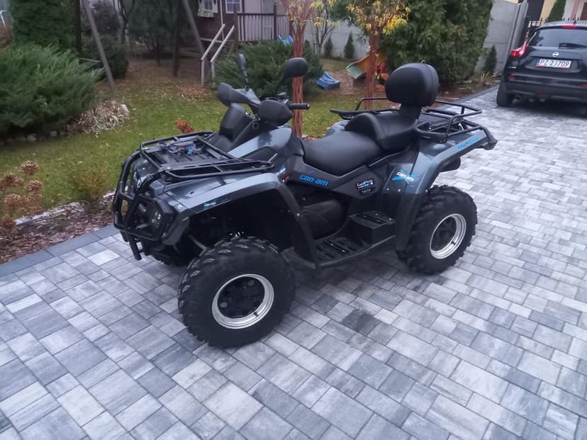 Quad Can-am outlander 800 zarejestrowany 4x4 homologacja