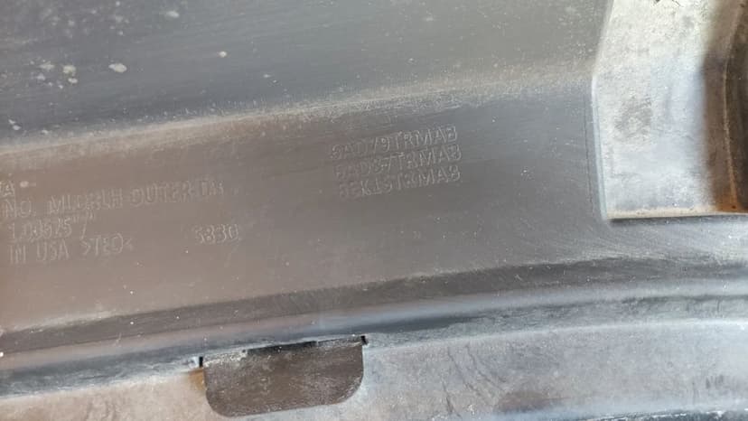 nadkole błotnik lewy tył jeep wrangler jl